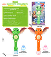 Winged Dragon Bubble Wand with Lights and Music